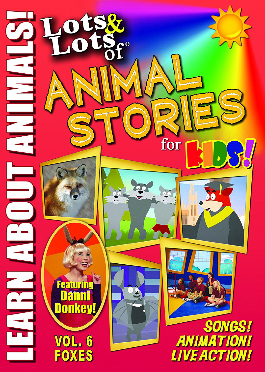 Lots & Lots of Animal Stories for Kids!: Foxes cover art
