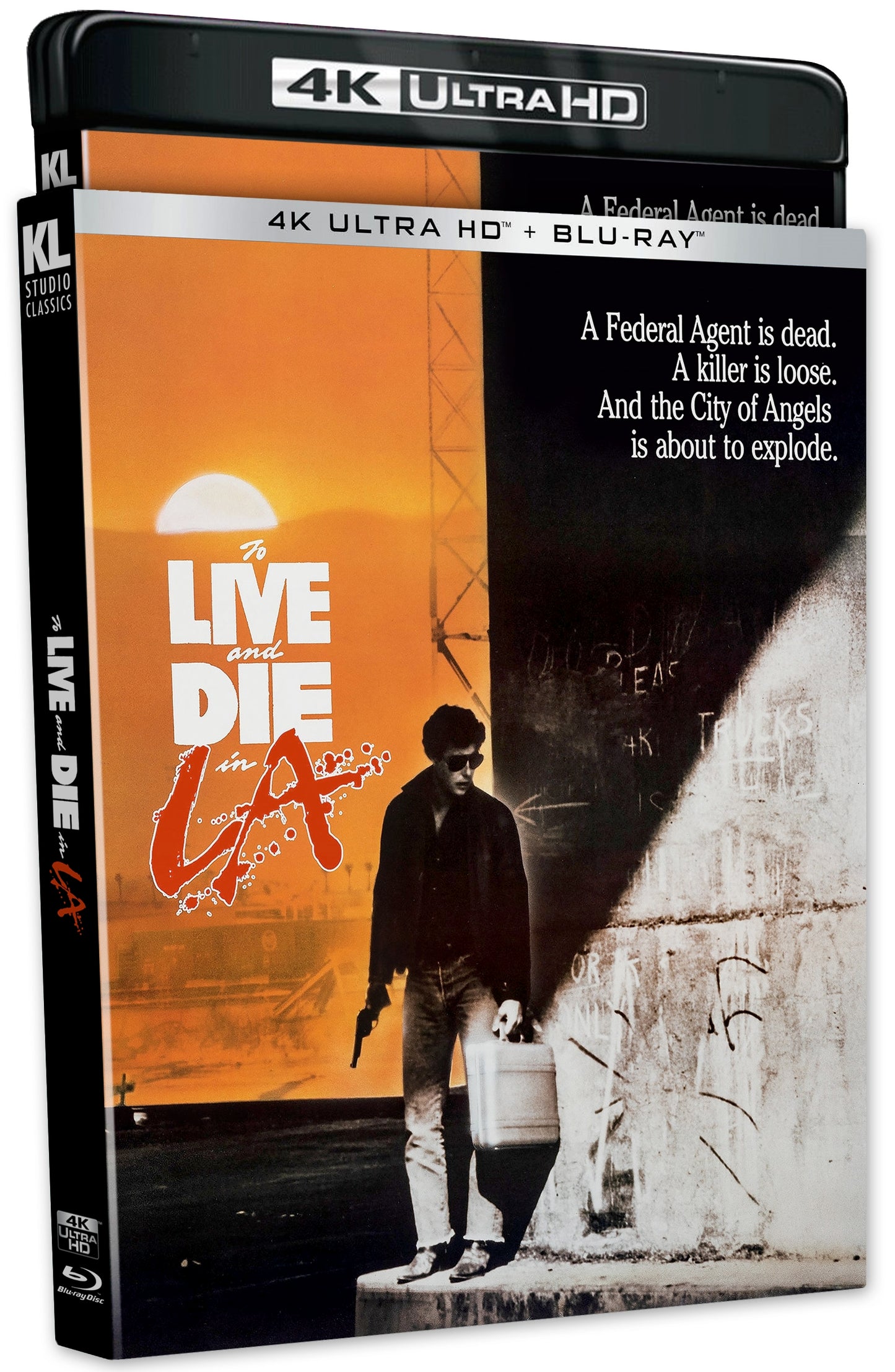To Live and Die in L.A. [4K Ultra HD Blu-ray] cover art