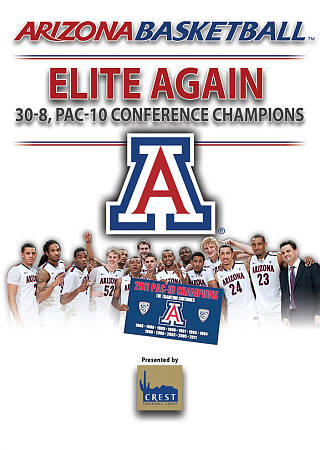 2010-2011 Arizona Men's Basketball Season Commemorative DVD cover art