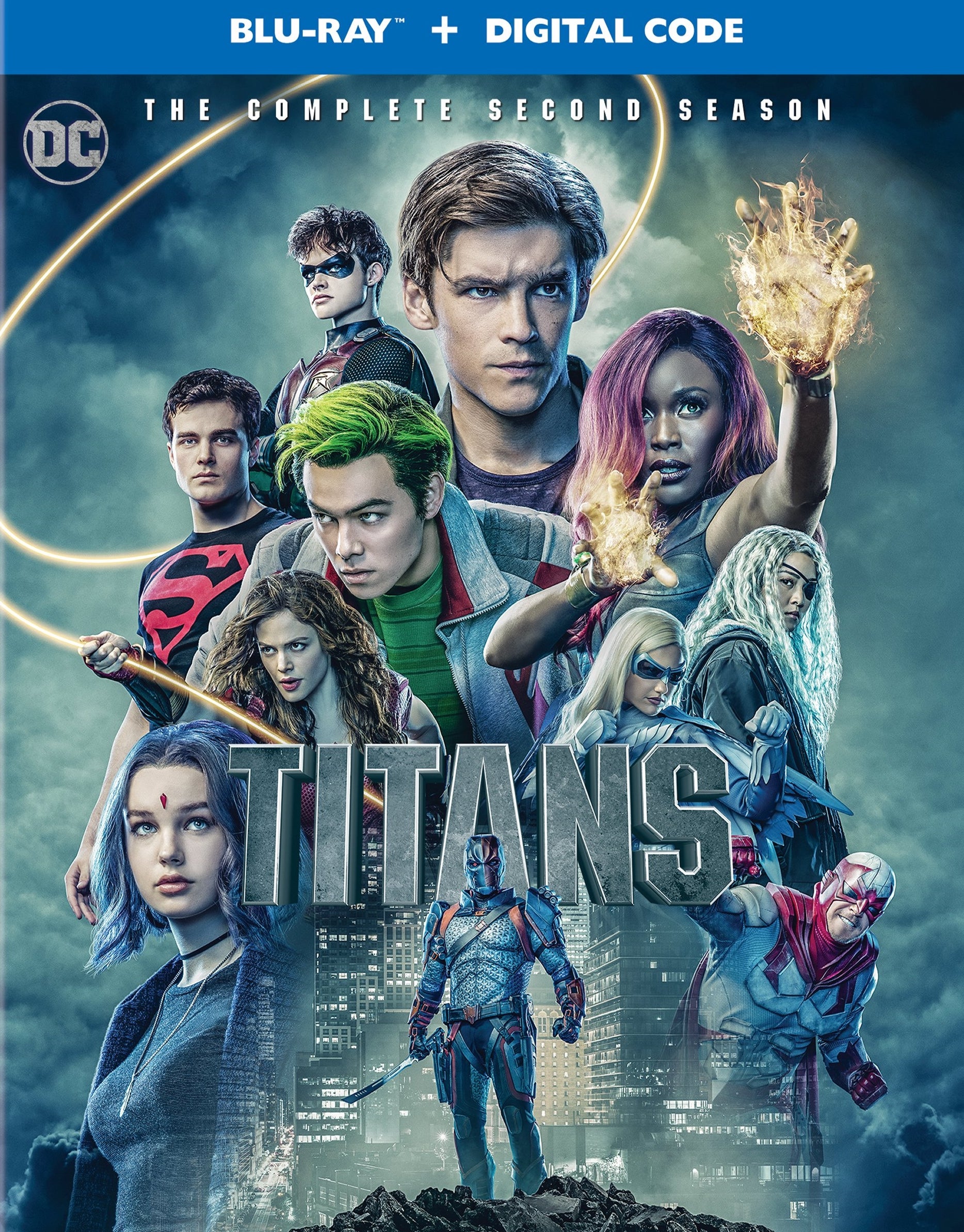 Titans: The Complete Second Season [Blu-ray] cover art