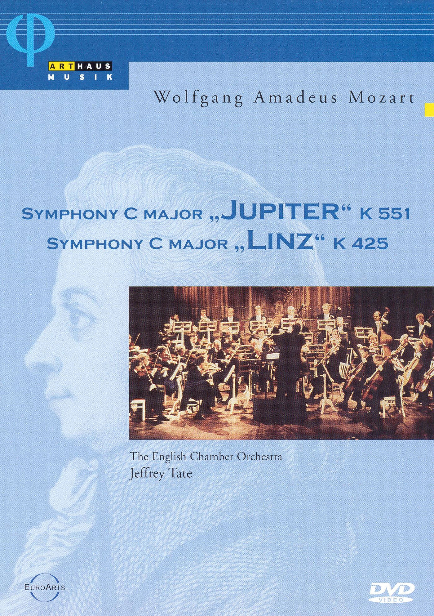 Wolfgang Amadeus Mozart - Jupiter & Linzer Symphony cover art