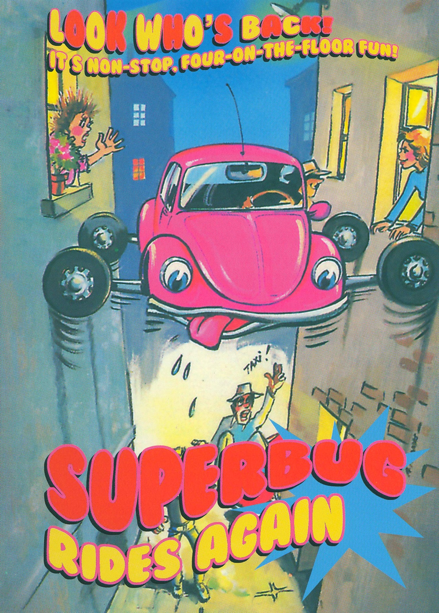 Superbug Rides Again cover art