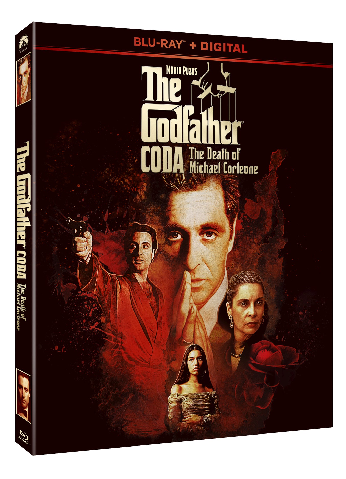 Mario Puzo's The Godfather, Coda: The Death of Michael Corleone [Includes Digital Copy] [Blu-ray] cover art