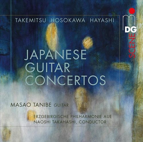 Japanese Guitar Concertos: Takemitsu, Hosokawa, Hayashi cover art