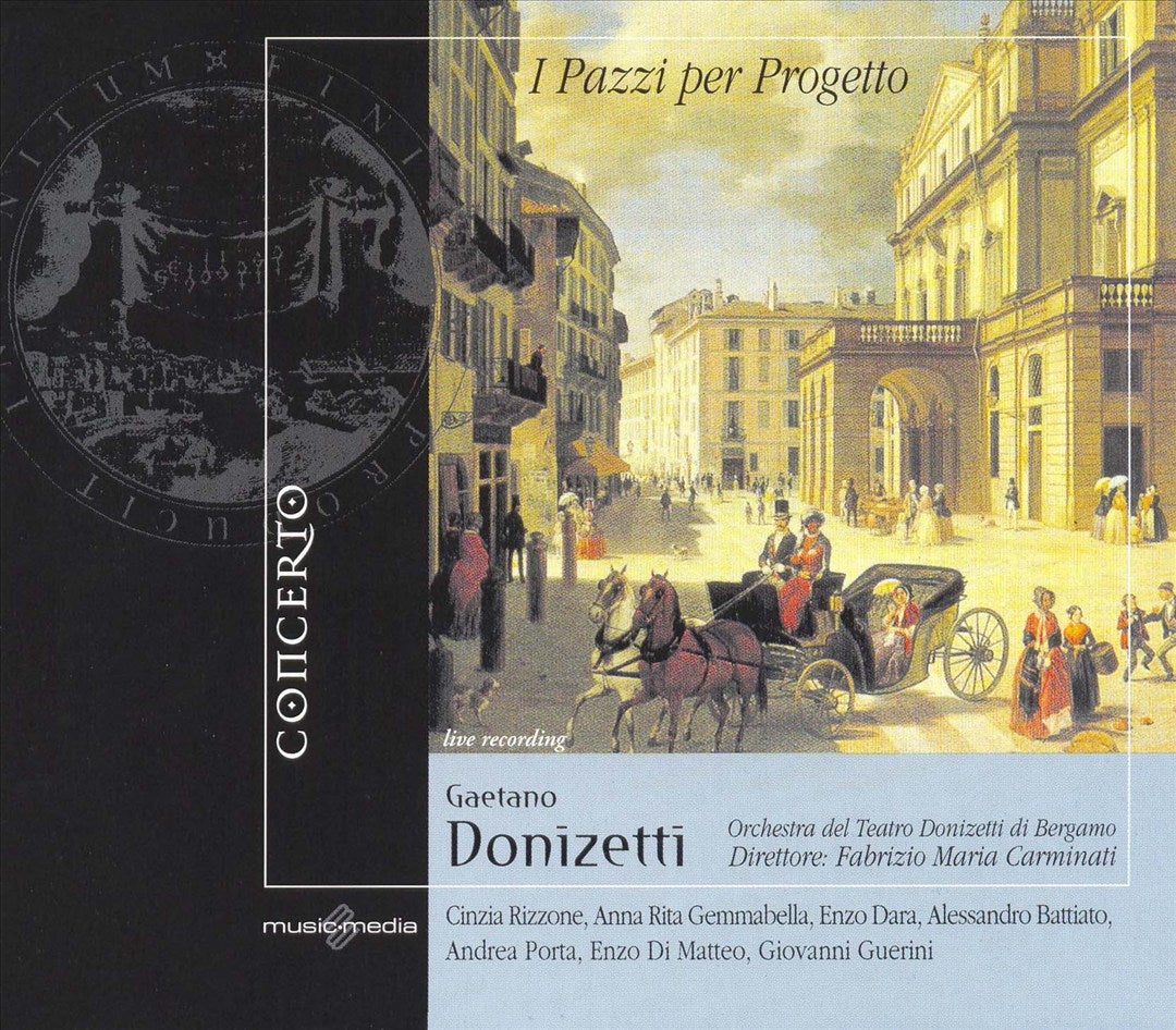 Donizetti: I Pazzi per Progetto cover art