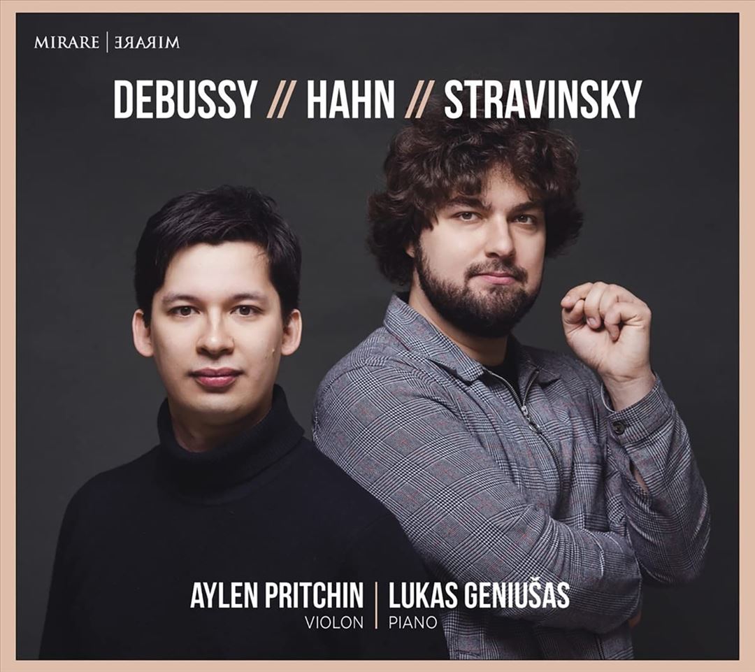 Debussy, Hahn, Stravinsky cover art