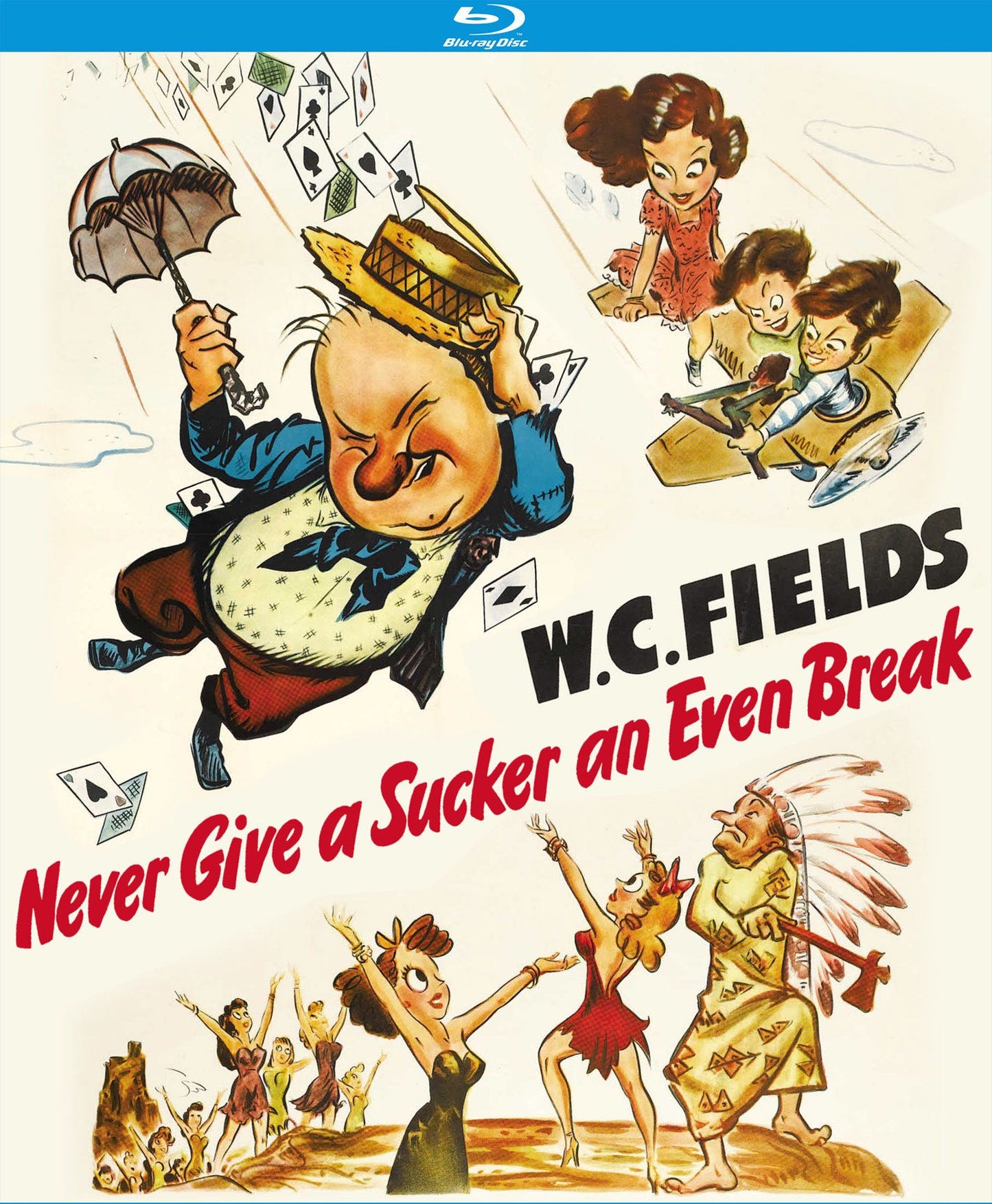 Never Give a Sucker an Even Break [Blu-ray] cover art