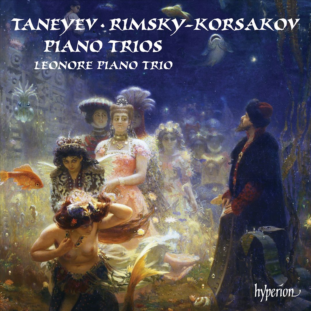 Taneyev, Rimsky-Korsakov: Piano Trios cover art