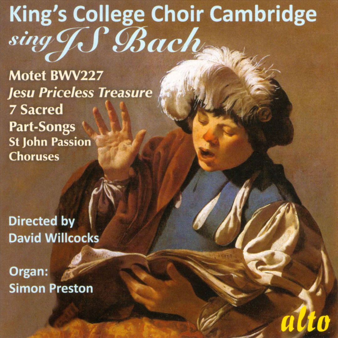 King's College Choir Cambridge Sings J.S. Bach cover art