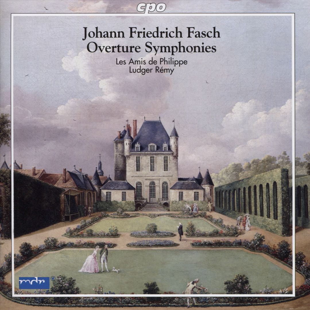 Johann Friedrich Fasch: Overture Symphonies cover art