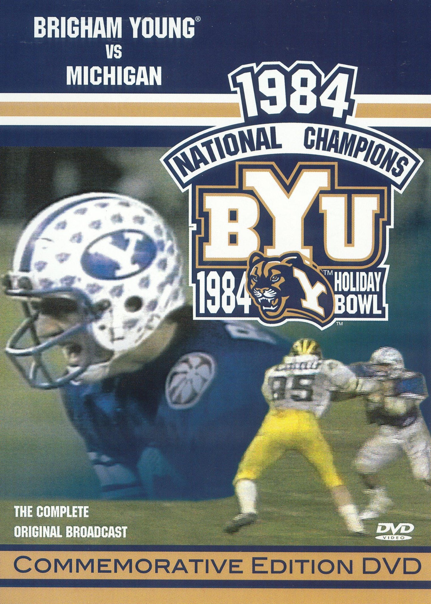 1984 Brigham Young Vs. Michigan cover art