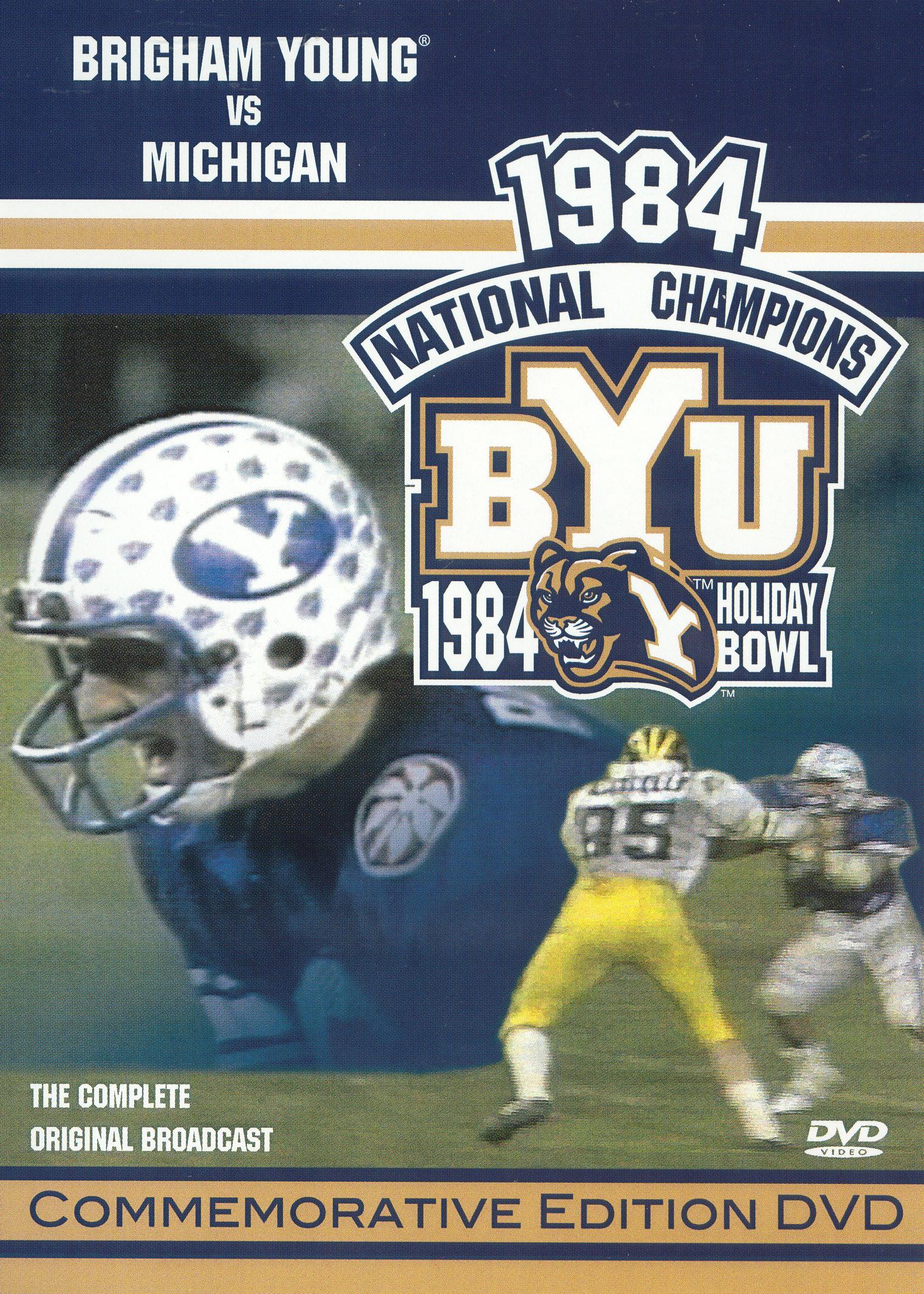 1984 Brigham Young Vs. Michigan cover art