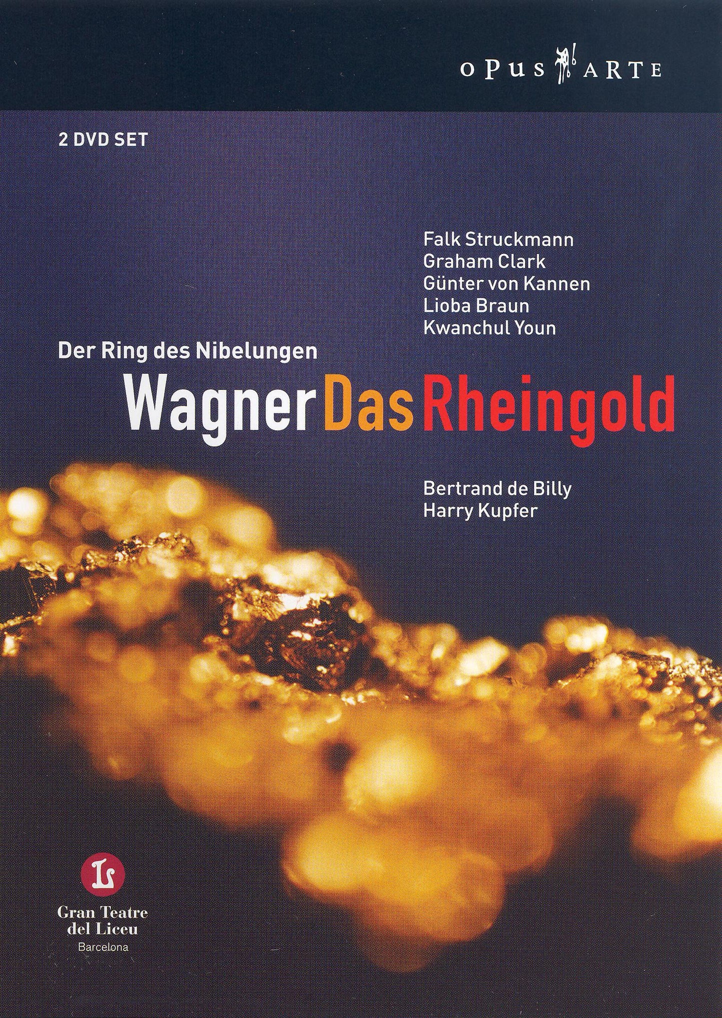 Richard Wagner - Das Rheingold (2 Dvd) cover art