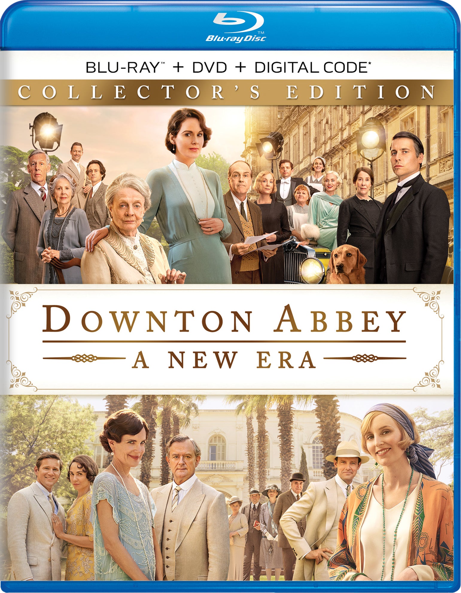 Downton Abbey: A New Era [Includes Digital Copy] [Blu-ray/DVD] cover art