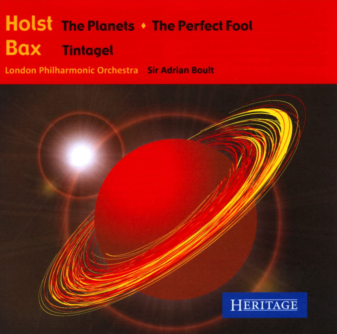 Holst: The Planets; The Perfect Fool; Bax: Tintagel cover art