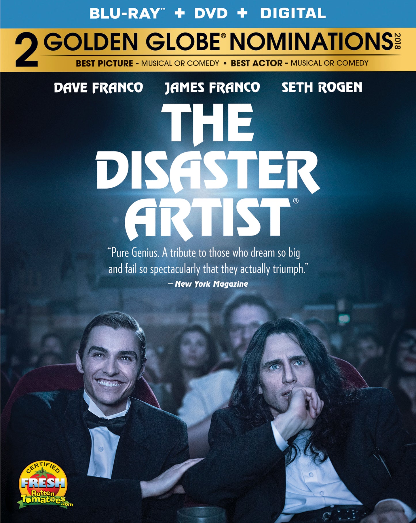 Disaster Artist [Blu-ray/DVD] cover art