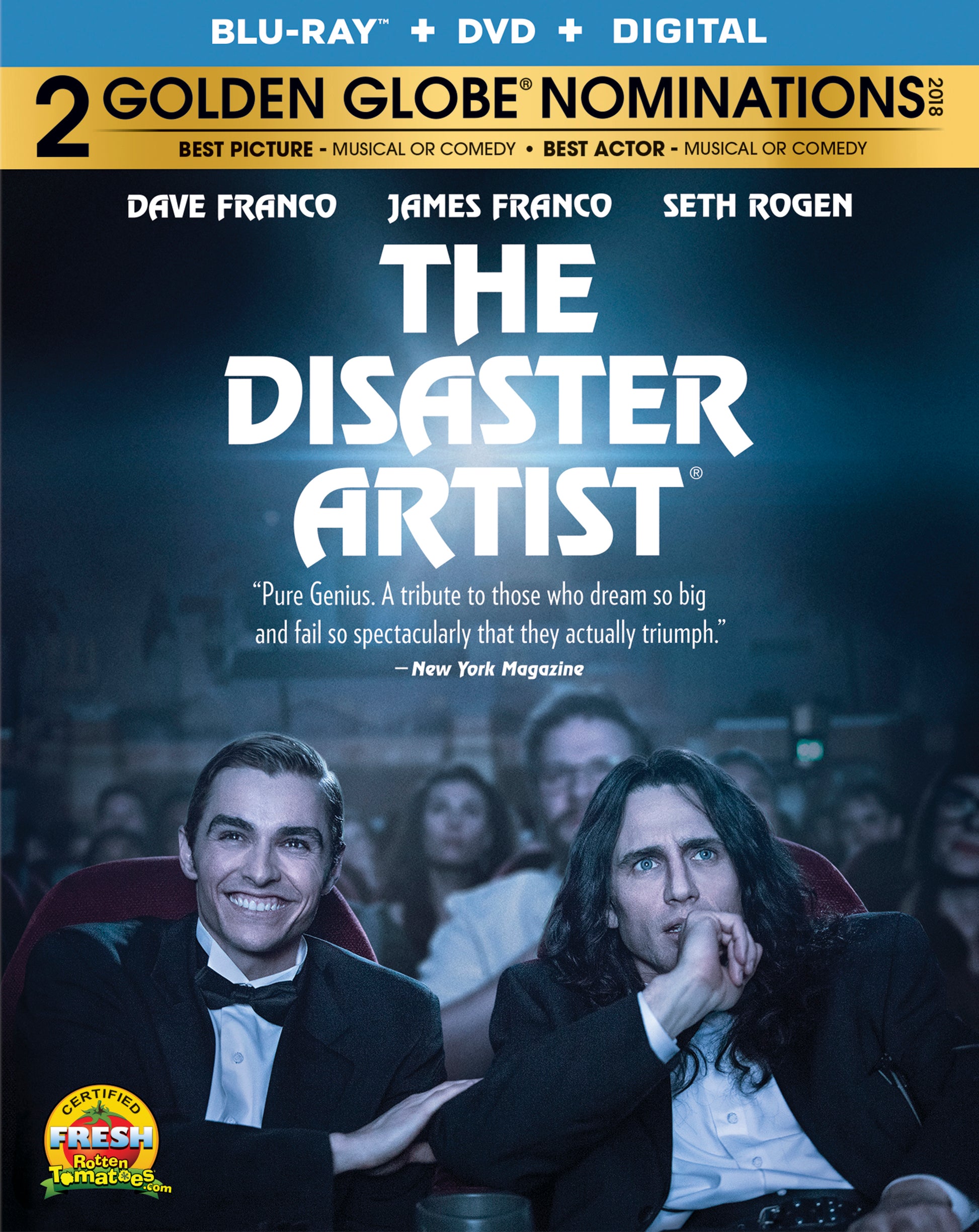 Disaster Artist [Blu-ray/DVD] cover art