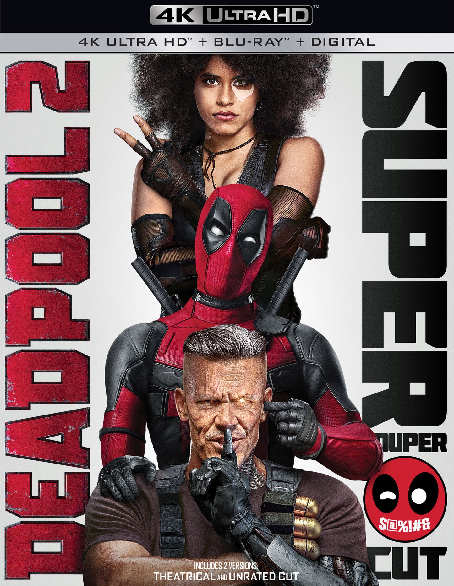 Deadpool 2 [Includes Digital Copy] [4K Ultra HD Blu-ray/Blu-ray] cover art