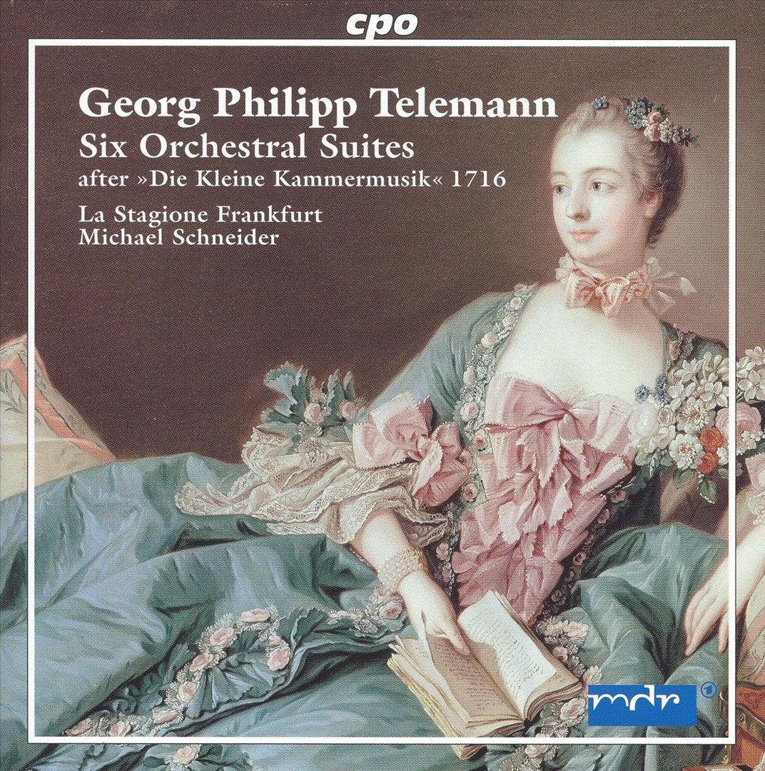 Telemann: Six Orchestral Suites after "Die Kleine Kammermusik" 1716 cover art