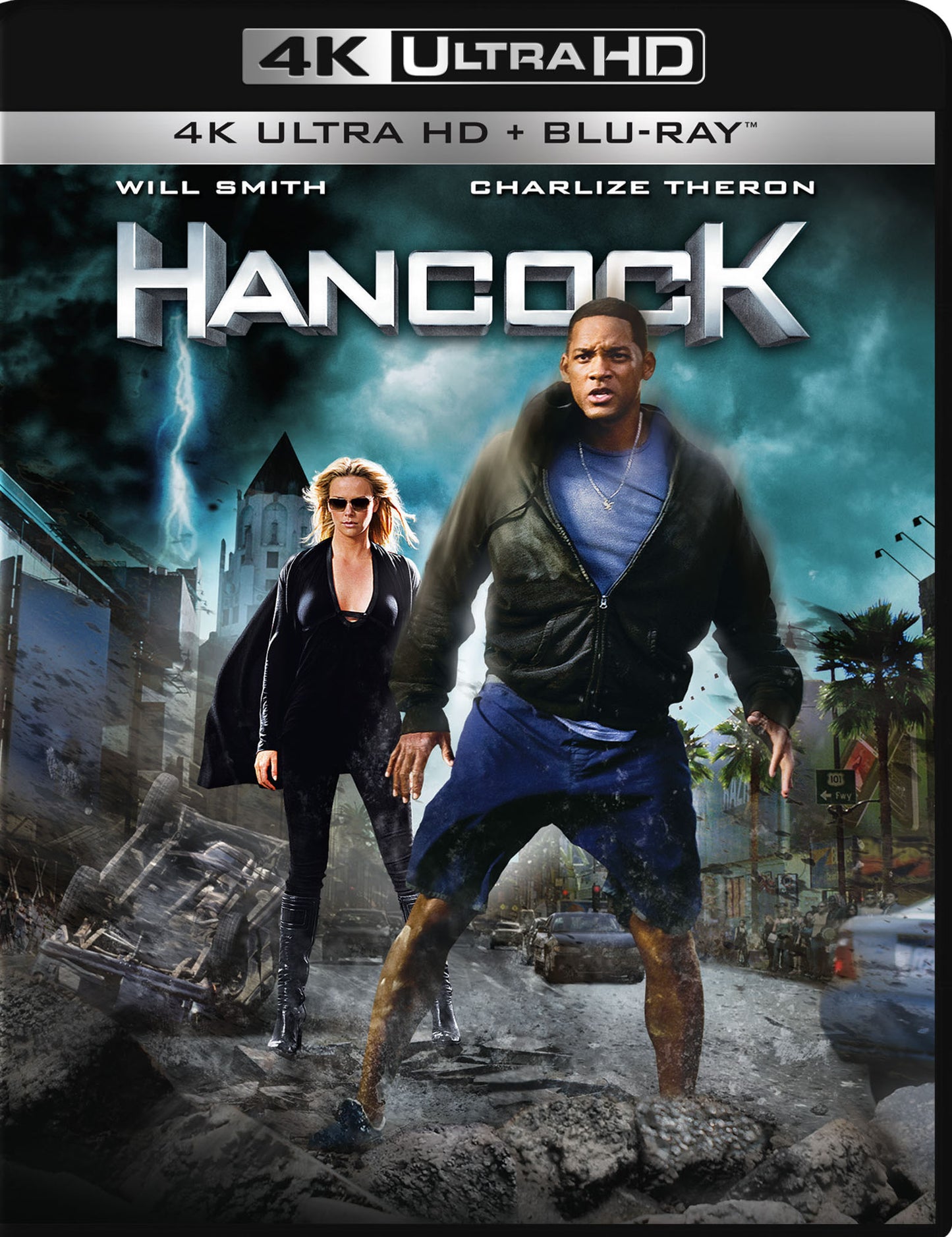 Hancock [Includes Digital Copy] [4K Ultra HD Blu-ray/Blu-ray] cover art