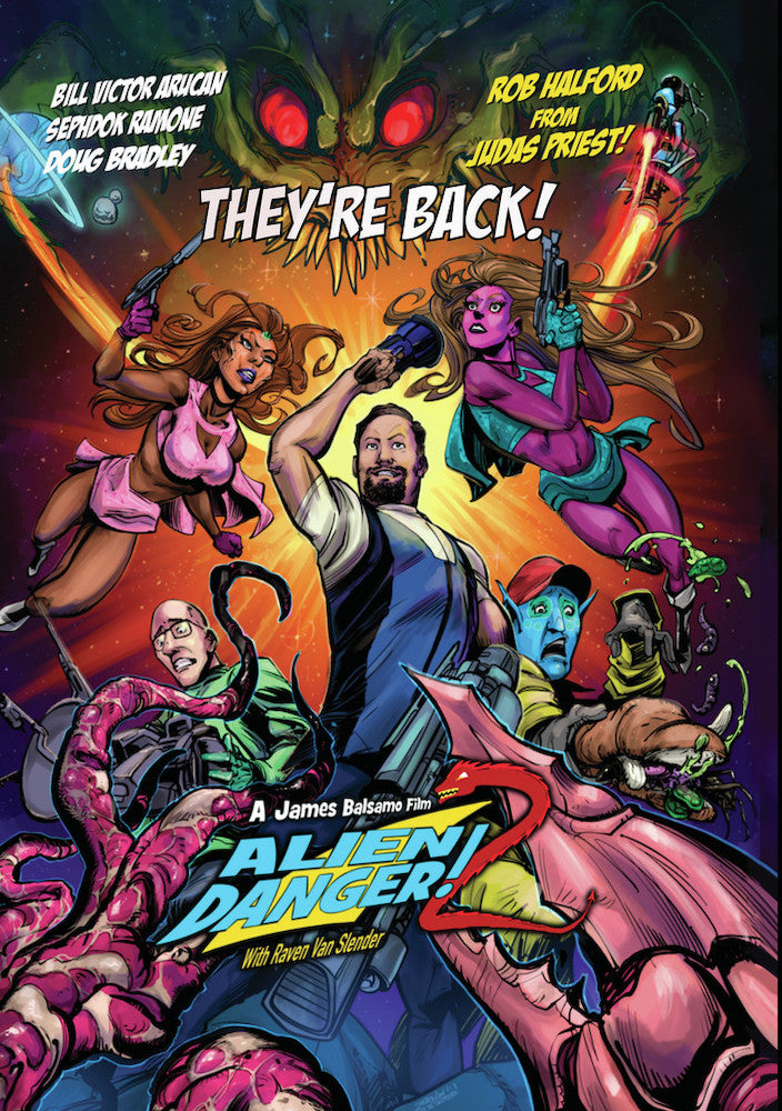 Alien Danger 2! With Raven Van Slender cover art