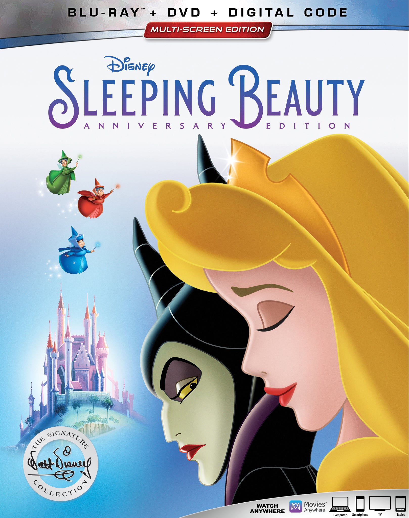 Sleeping Beauty [Signature Collection] [Includes Digital Copy] [Blu-ray/DVD] cover art