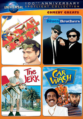 COMEDY GREATS SPOTLIGHT COLLECTION (NATIONAL LAMPOON'S ANIMAL HOUSE / THE BLUES BROTHERS / THE JERK / CAR WASH) cover art