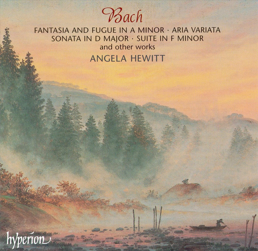 Bach: Fantasia and Fugue in A minor; Aria Variata; Sonata in D major; Suite in F minor cover art