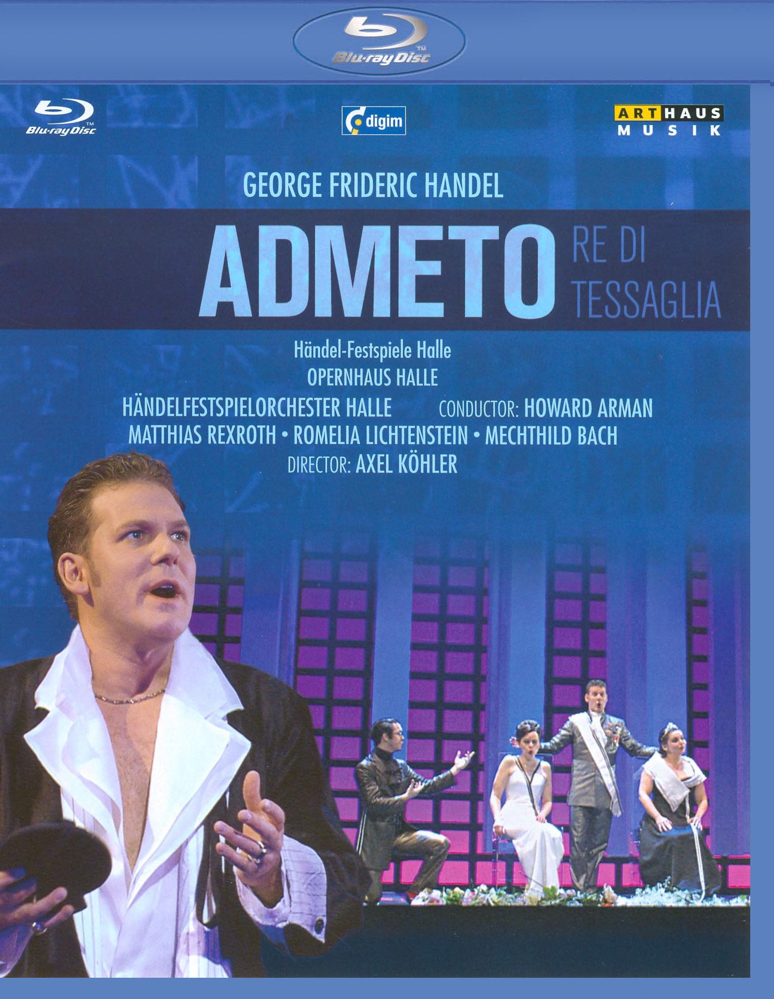 George Frideric Handel: Admeto, Re di Tessaglia [Video] cover art