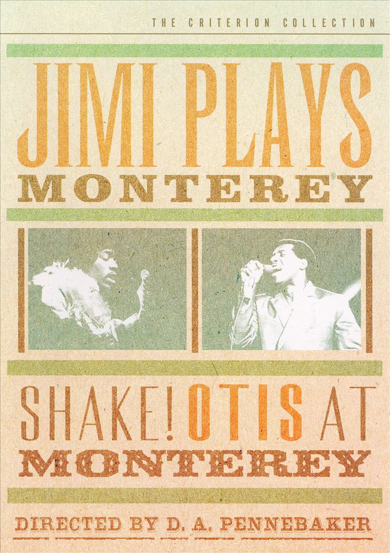 Criterion Collection: Jimi Plays Monterey/Shake! Otis at Monterey [DVD] cover art