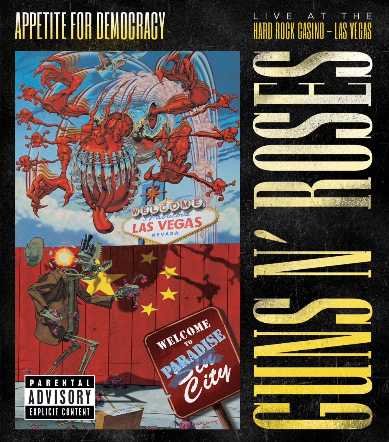 Appetite for Democracy: Live at the Hard Rock Casino [DVD] cover art