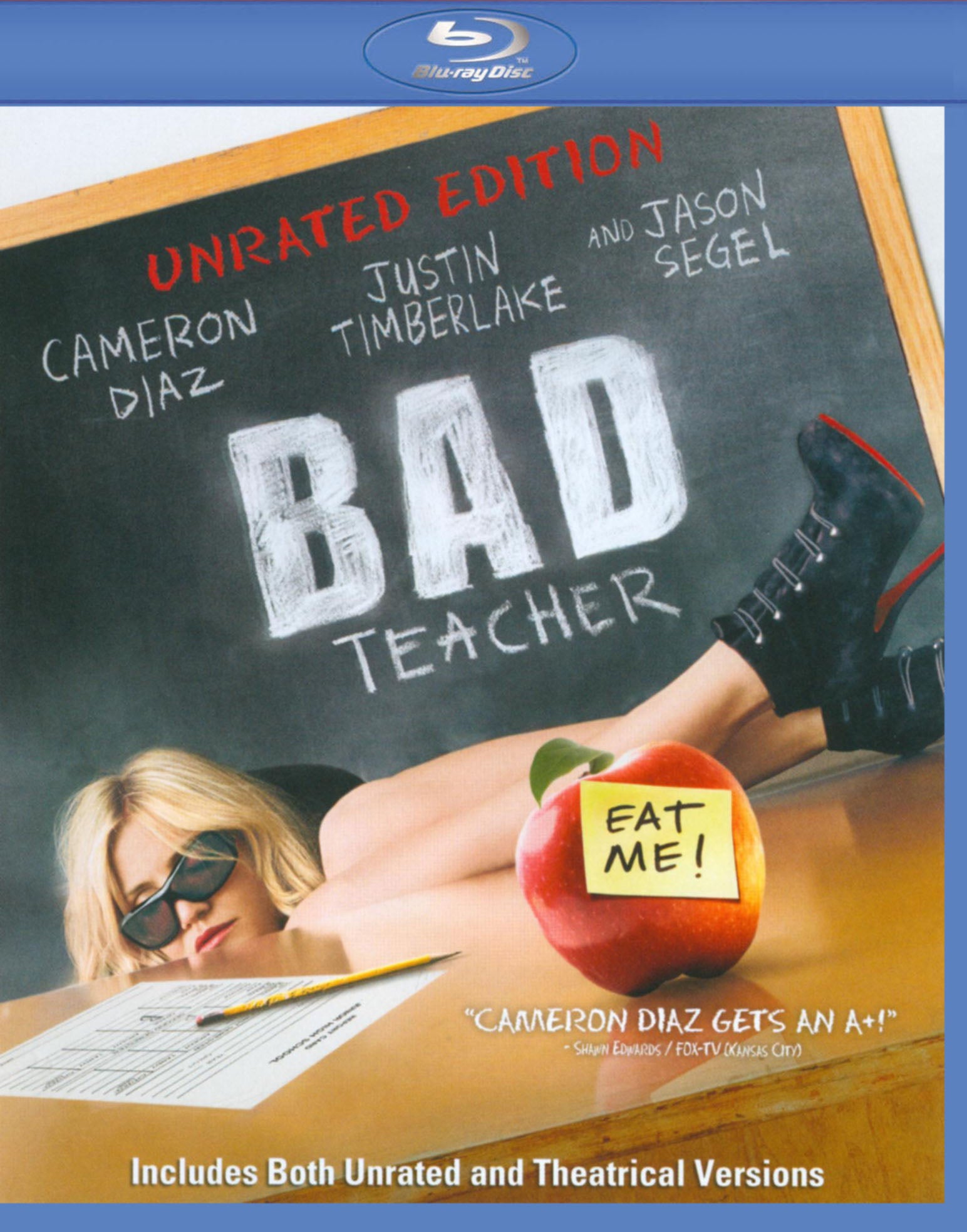 Bad Teacher [Unrated] [Blu-ray] cover art