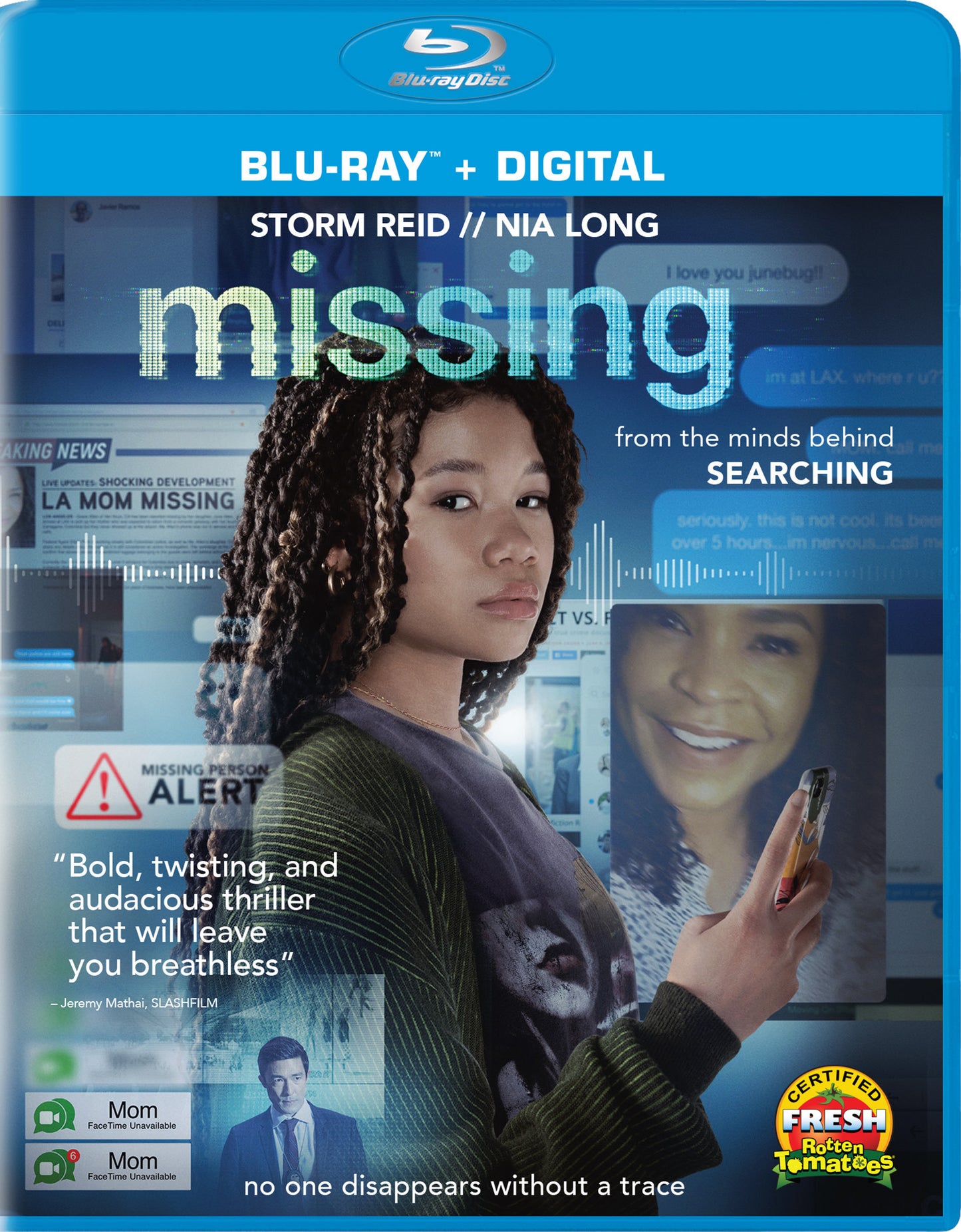 Missing [Includes Digital Copy] [Blu-ray] cover art