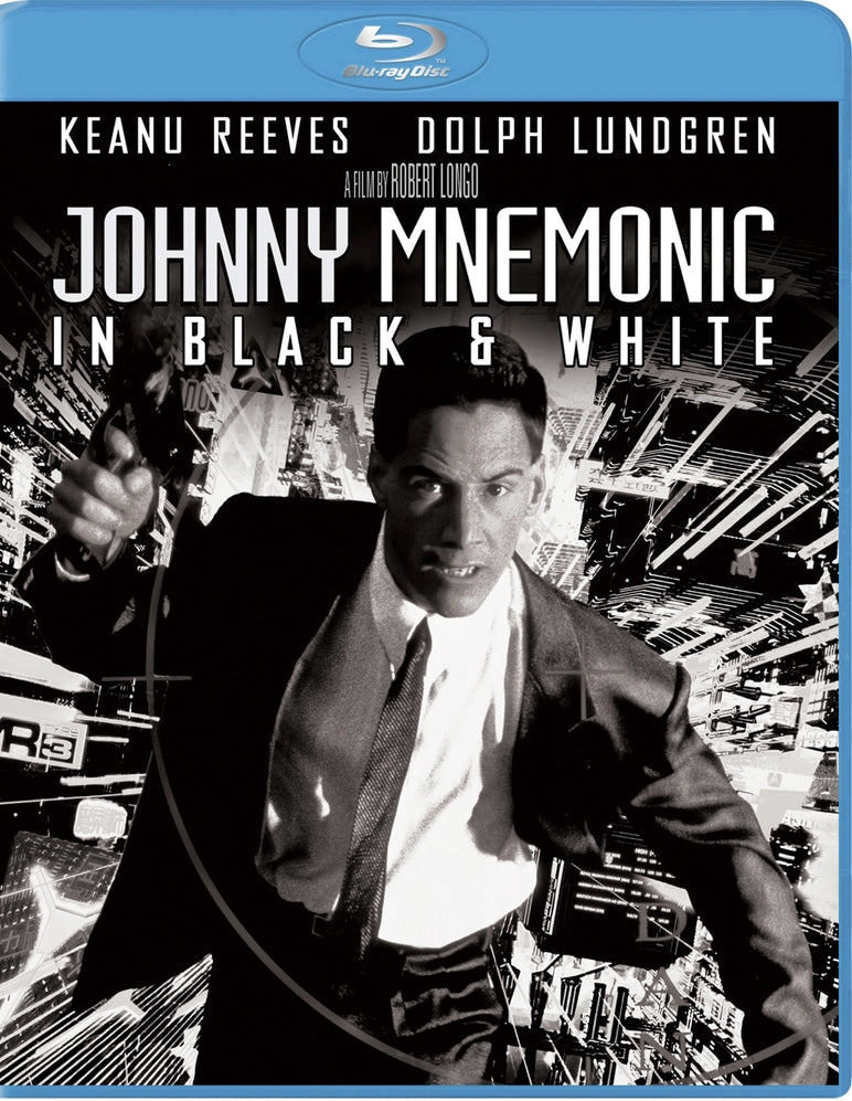 Johnny Mnemonic: In Black & White [Blu-ray] cover art