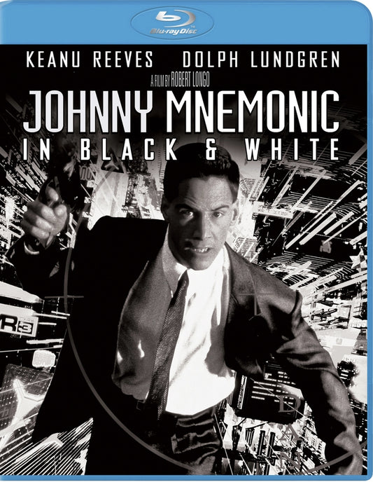 Johnny Mnemonic: In Black & White [Blu-ray] cover art