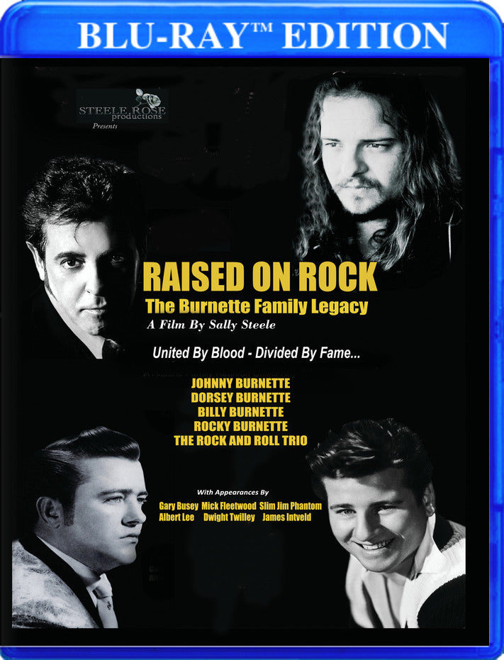 Raised on Rock: The Burnette Family Legacy [Blu-ray] cover art