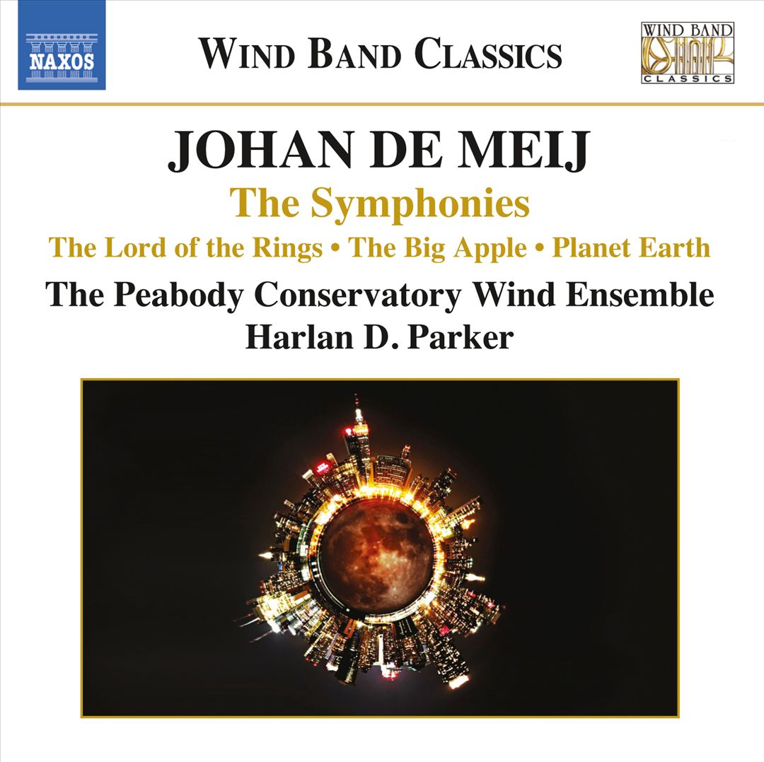 Johan de Meij: The Symphonies cover art