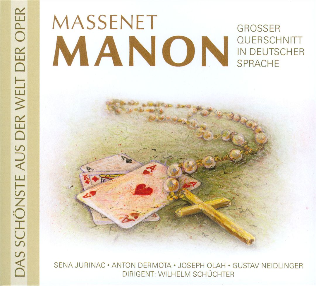 Massenet: Manon cover art
