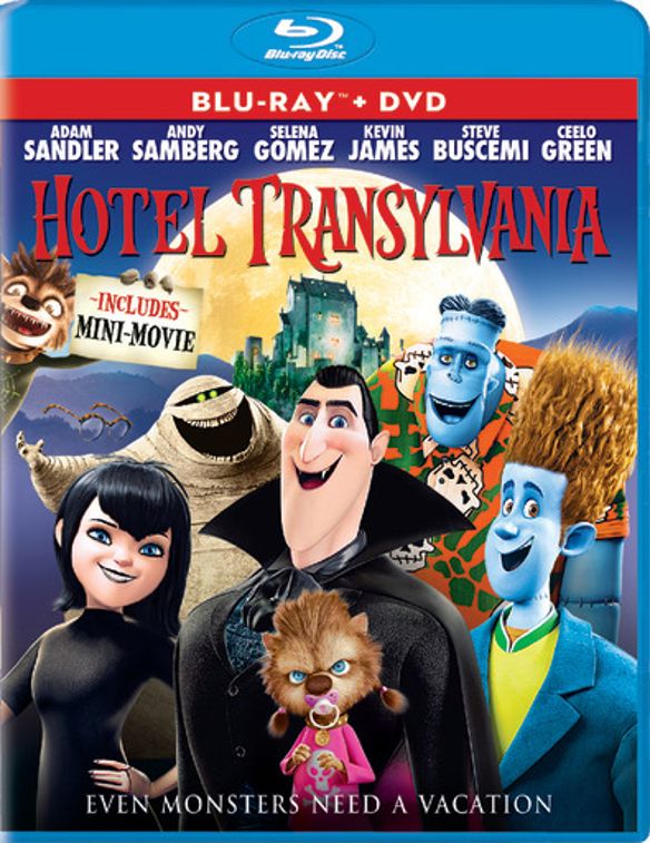Hotel Transylvania [2 Discs] [Blu-ray/DVD] cover art
