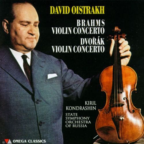 Brahms, Dvorak: Violin Concertos cover art