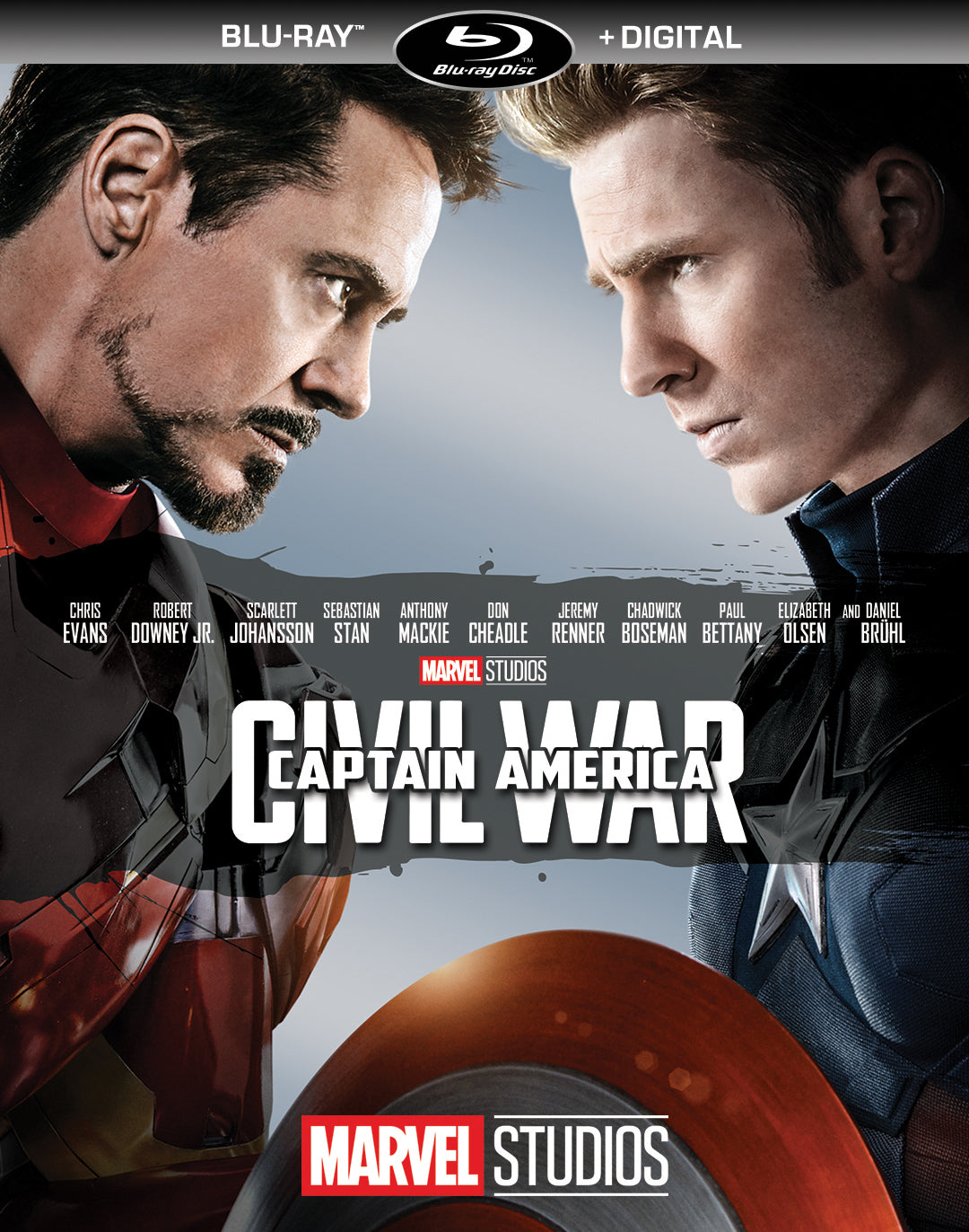 Captain America: Civil War [Includes Digital Copy] [Blu-ray] cover art
