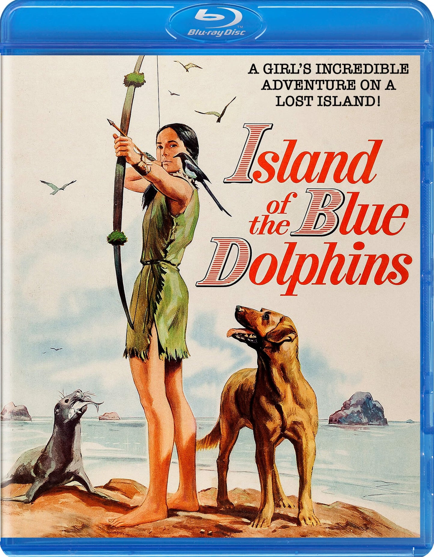 Island of the Blue Dolphins [Blu-ray] cover art