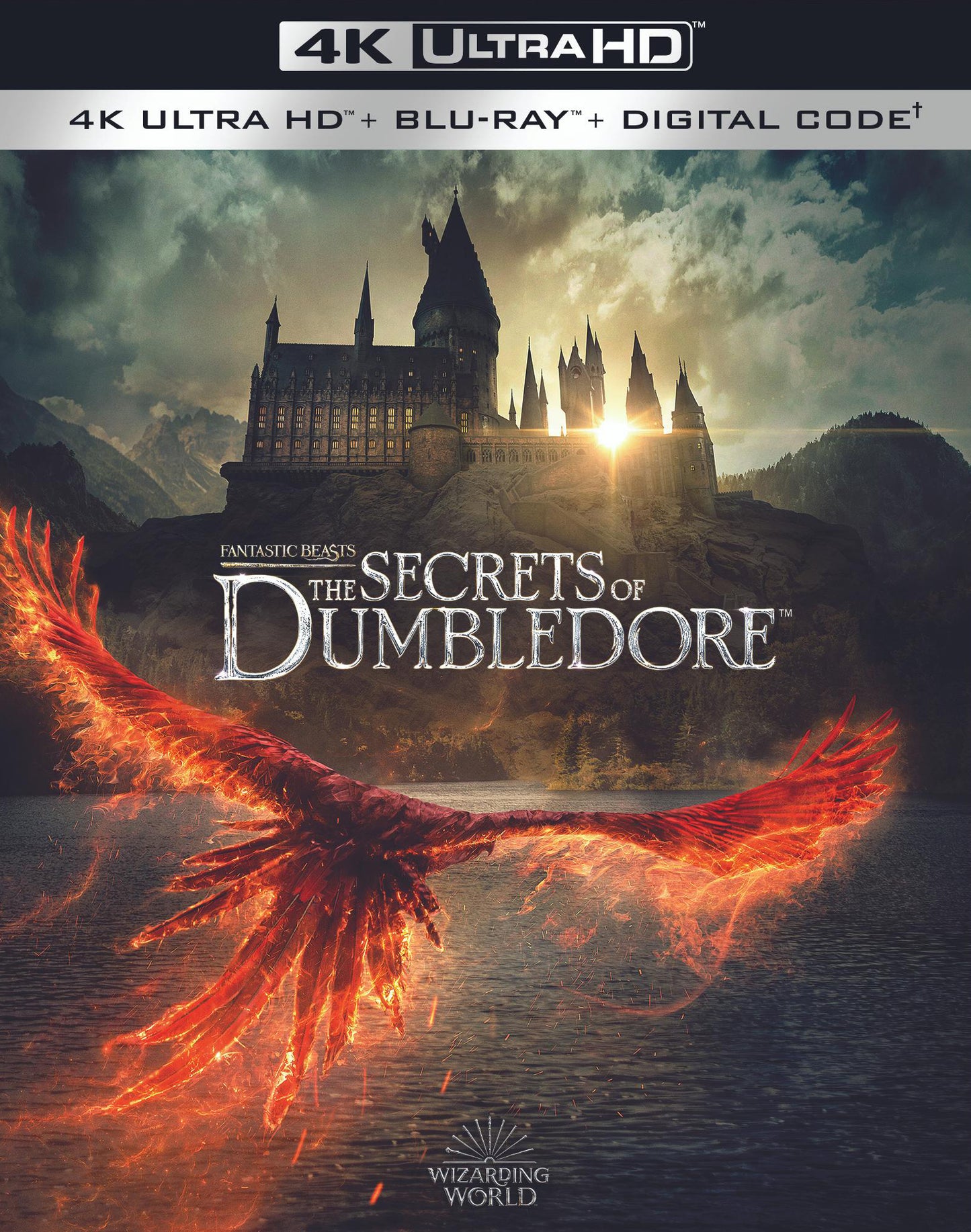 Fantastic Beasts: The Secrets of Dumbledore [4K Ultra HD Blu-ray/Blu-ray] cover art