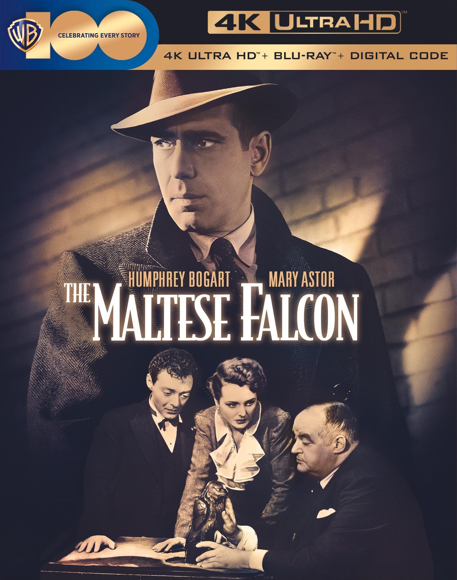 Maltese Falcon [Includes Digital Copy] [4K Ultra HD Blu-ray/Blu-ray] cover art