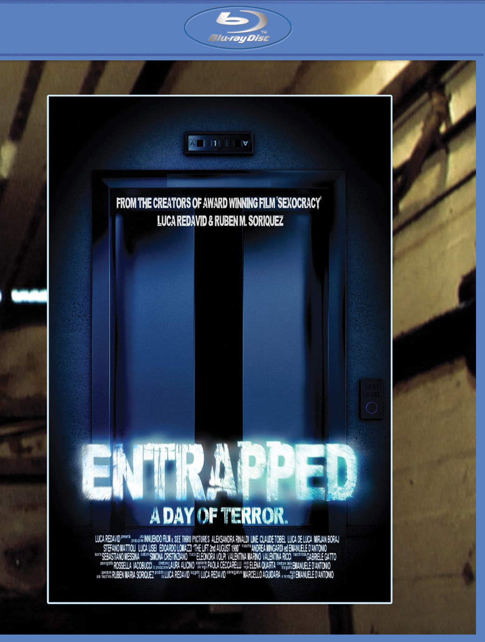 Entrapped: A Day of Terror [Blu-ray] cover art