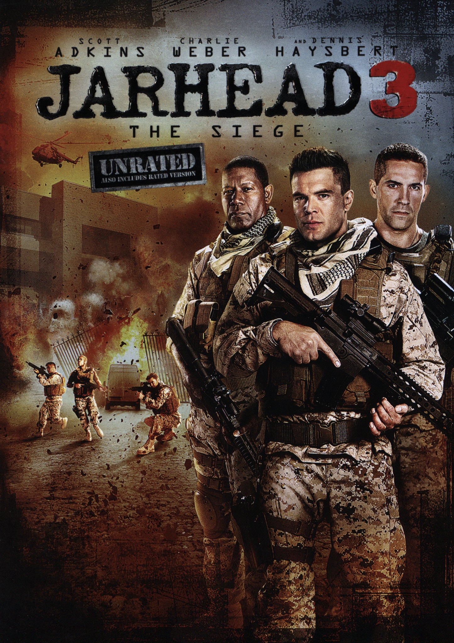 Jarhead 3: The Siege [Blu-ray] cover art