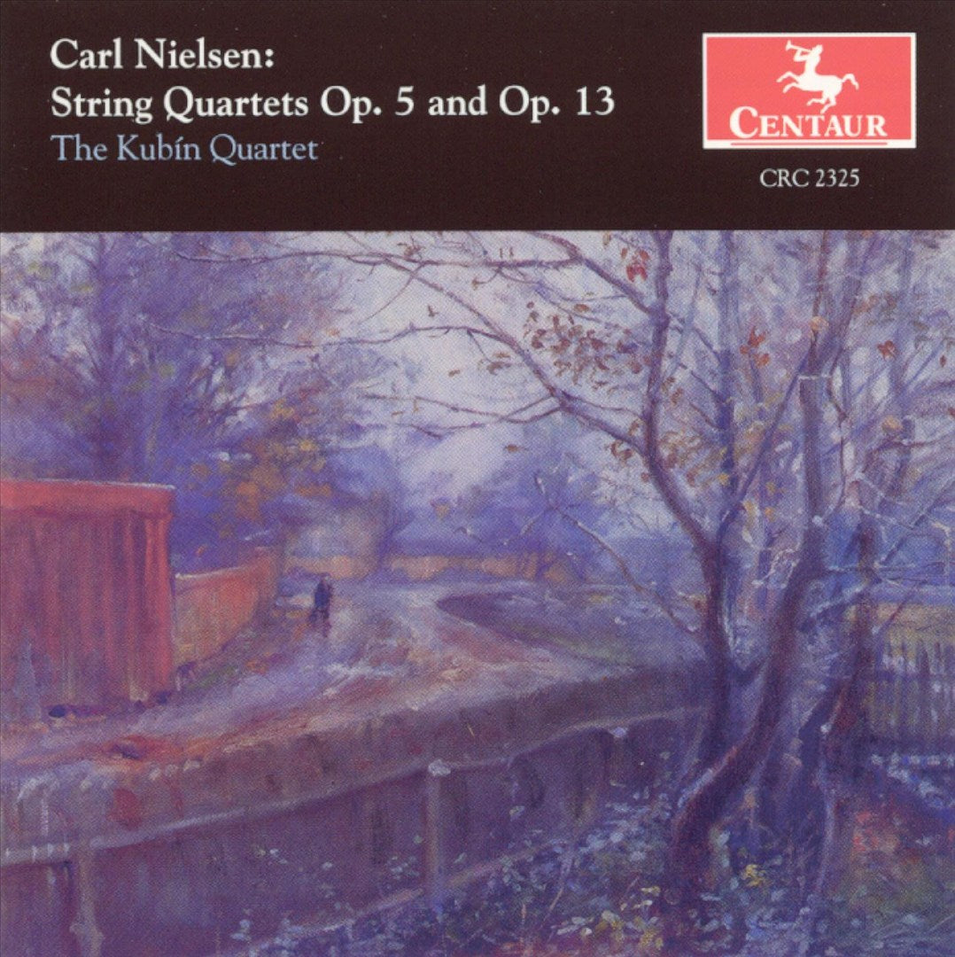 Nielsen: String Quartets, Opp. 5 & 13 cover art