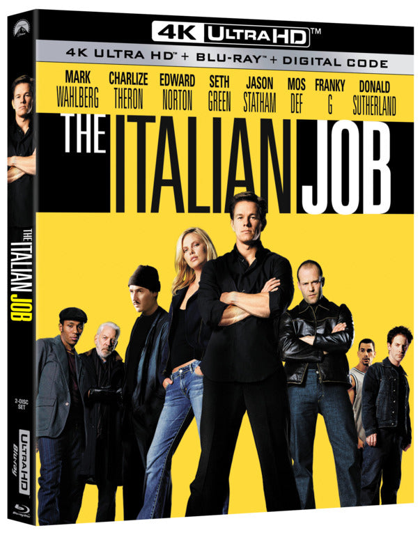 Italian Job [Includes Digital Copy] [4K Ultra HD Blu-ray/Blu-ray] cover art