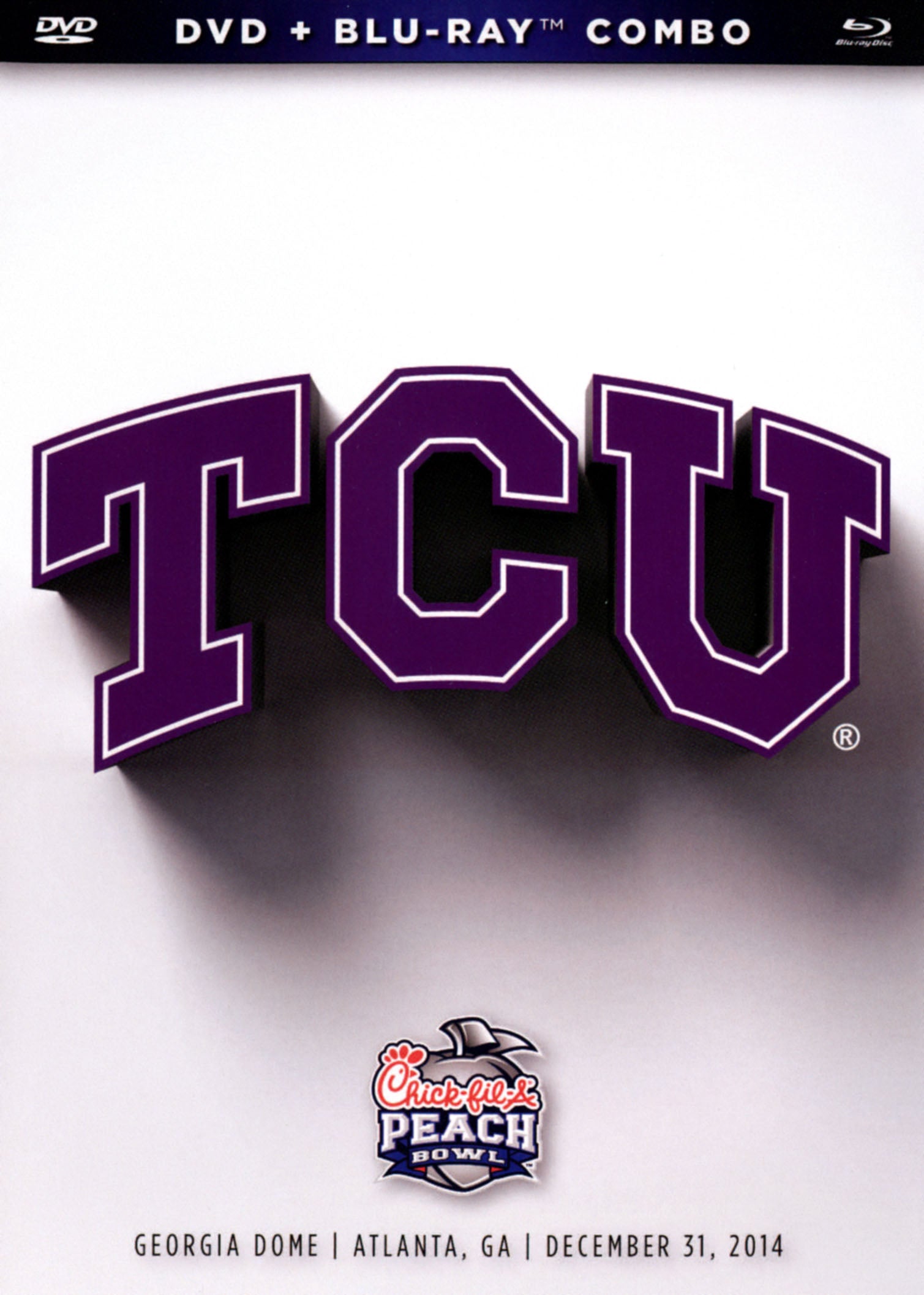 2015 Chick-fil-A Peach Bowl Game [2 Discs] [Blu-ray/DVD] cover art