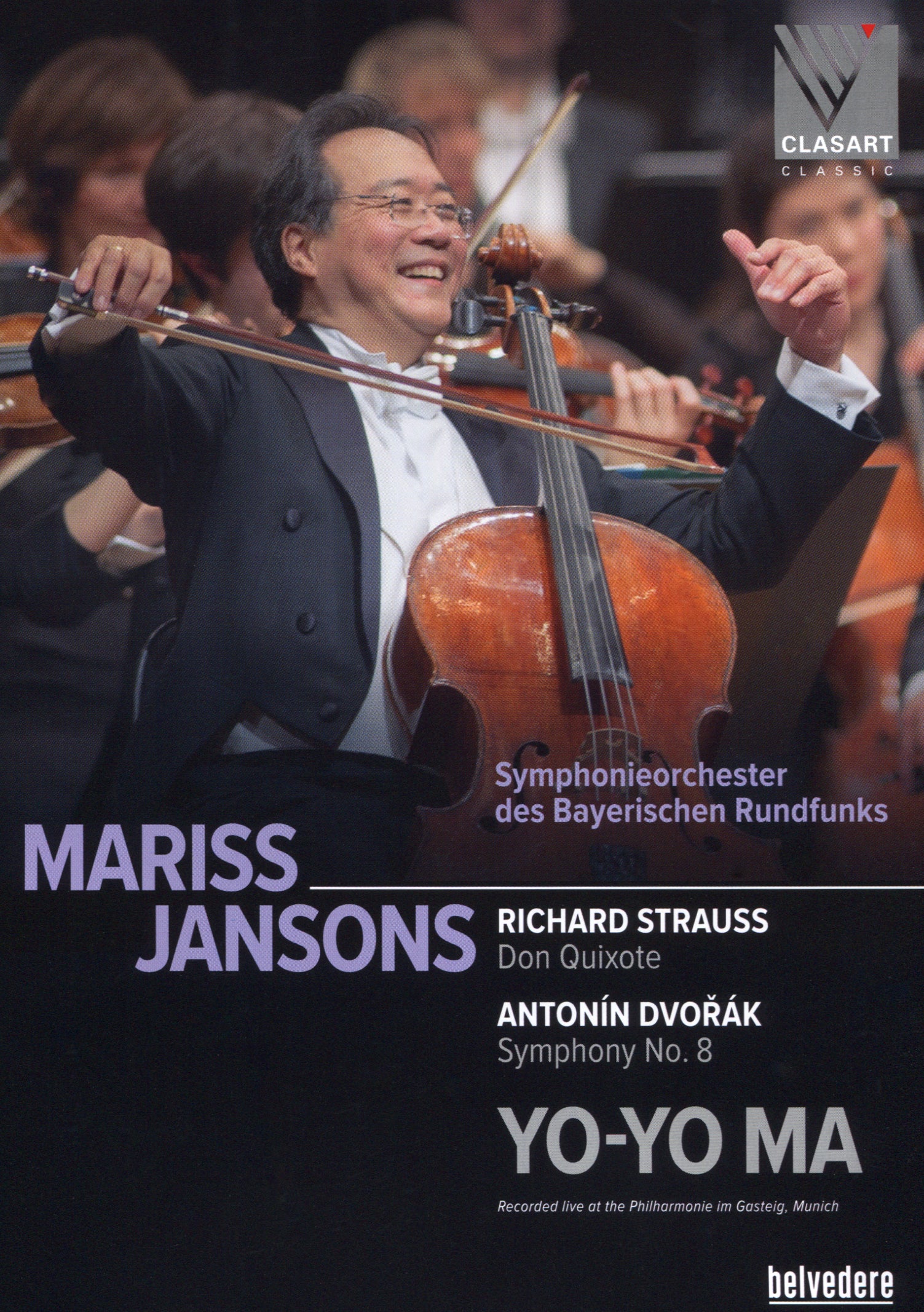 Richard Struass: Don Quixote; Antonín Dvorák: Symphony No. 8 [Video] cover art